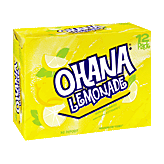 Ohana Lemonade 12 Oz Left Picture